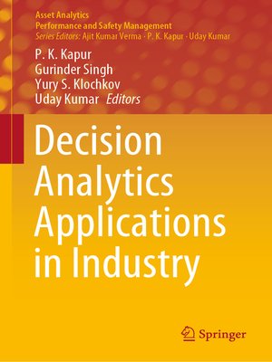 cover image of Decision Analytics Applications in Industry